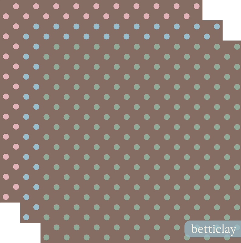 betticlay surface pattern design: seamless blender pattern:
Grandma's Kitchen collection, Chocolate Frosting colorway.